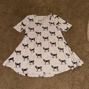 LuLaRoe ~ Art to Wear ~ German Shepherd Dog Perfect Tee XXS